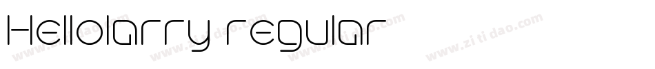 Hellolarry regular字体转换